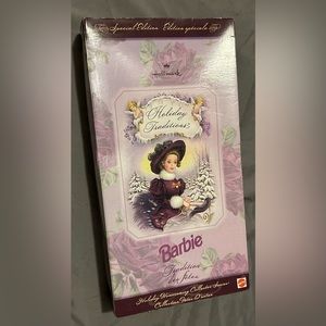 1997 Hallmark Holiday Traditions Barbie (in box, never opened)